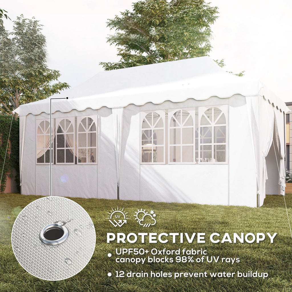 3m x 6m Steel Pop-Up Gazebo