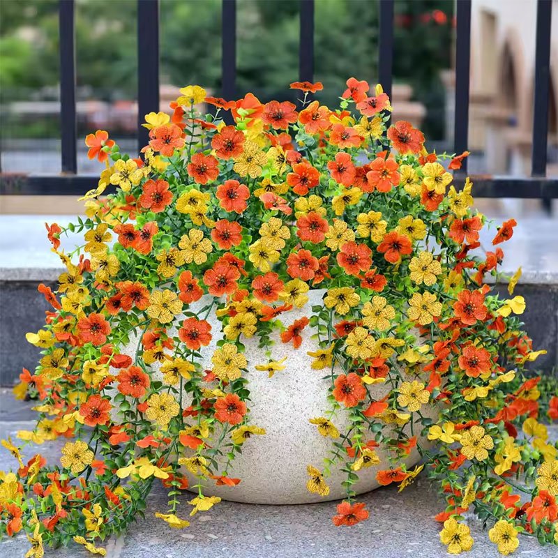 2-Piece Purple Artificial Hanging Flower Vines image 6