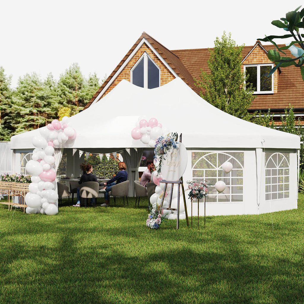 74 Ft. W x 54 Ft. D Steel Soft-top Canopy