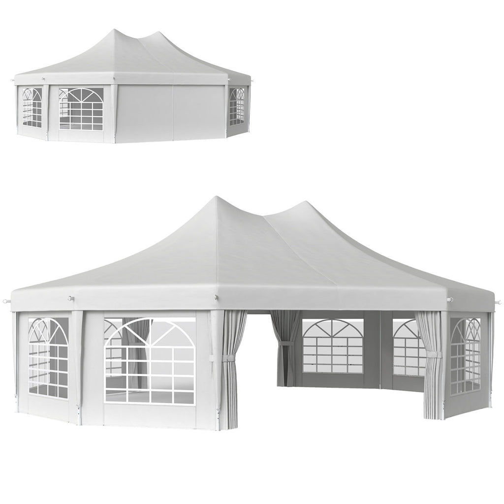 74 Ft. W x 54 Ft. D Steel Soft-top Canopy