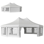 74 Ft. W x 54 Ft. D Steel Soft-top Canopy