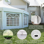 74 Ft. W x 54 Ft. D Steel Soft-top Canopy
