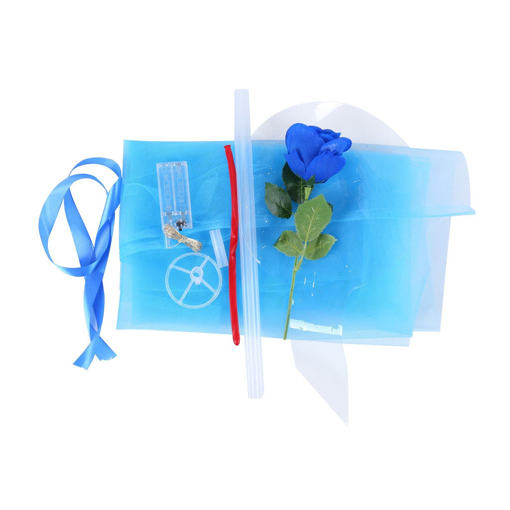 LED Luminous Rose Bobo Balloon Bouquet DIY Gift Kit image 6