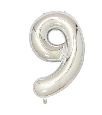 40-Inch Large Foil Number Balloon (0-9) image 29
