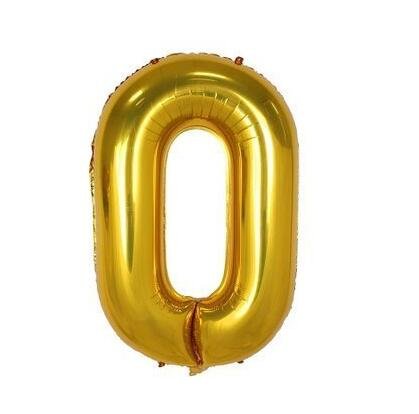 40-Inch Large Foil Number Balloon (0-9) image 10