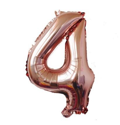 40-Inch Large Foil Number Balloon (0-9) image 14