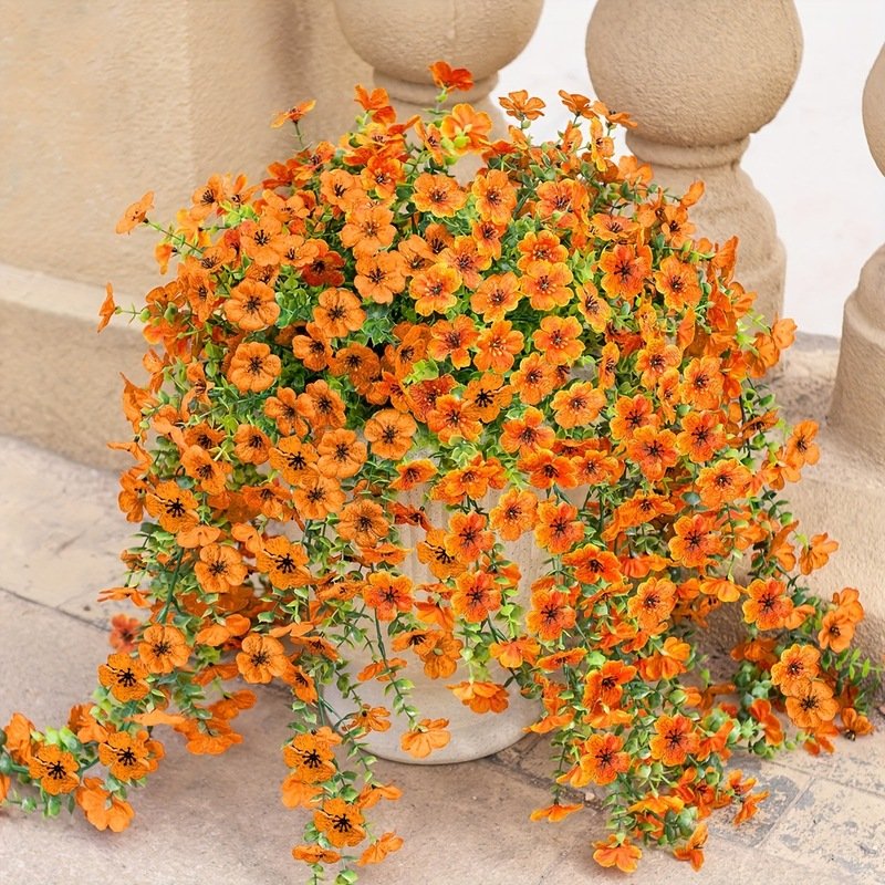 2-Piece Purple Artificial Hanging Flower Vines image 7