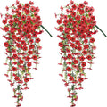 2-Piece Purple Artificial Hanging Flower Vines image 3