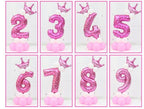 DIY Foil Number Balloon Pillar Kit with Crown image 7