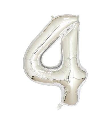40-Inch Large Foil Number Balloon (0-9) image 24