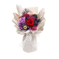 Premium Preserved Fresh Rose Bouquet - White